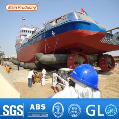 China Rubber For Ship , Heavy Cargo Moving Rubber Air Filled Roller Bags for sale