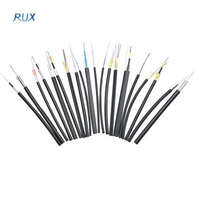 China FTTH System Aramid Wire Reinforced Figure 8 2 Core G657A Optical Fiber Drop Cable for sale