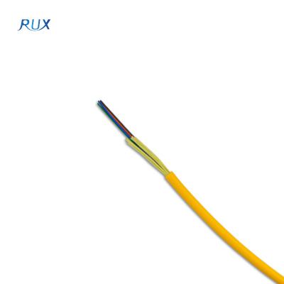 China FTTH FTTB FTTX Network Single Mode Single Mode 4 Core Multi Purpose Distribution Riser Fiber Cable GJFJH / Multi Mode for sale