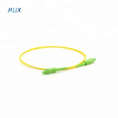 China Gate Cable SC/APC-SC/APC Single Mode Duplex 2.0mm 3.0mm Fiber Patch Cord Drop Cable for sale