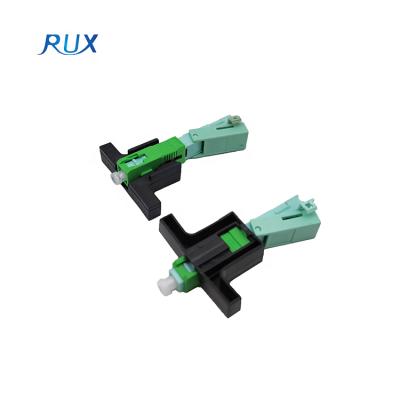 China FTTH Drop Cable Ftth SC APC UPC Field Assemblyl Quick Connector Conector Rapido De Fibra Optica for sale