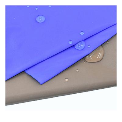 China Full Waterproof 290T PU Double Side Matte Coated Ripstop Waterproof Custom 40D Sports Wear Jacket Wind Coat Nylon Taffeta Fabric for sale