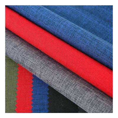 China Waterproof 300D PU Coating 230gsm Stocklots Handbag Backpack Bag Waterproof Cation Dyed Nylon Oxford Fabric for sale