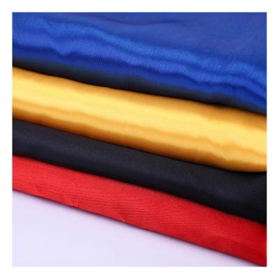 China High Quality Memory 50D 108gsm Matte Red 100% Polyester Stocklots Fashion Women's Dress Suit Satin Fabric for sale