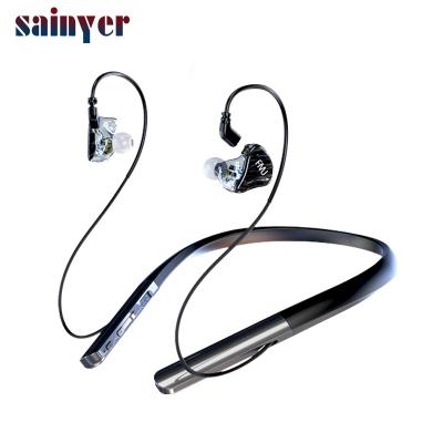 China Perfect Sound Hot Sales S6+ Portable And Comfortable In-ear Neck Hanging Sports Headset for sale