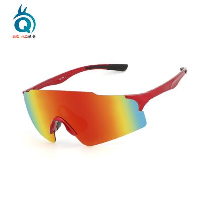 China Professional Outdoor Mount Sunglasses TAC Glass Sports Glass Mirror Sunglasses Flexible Lightweight Customizable Sports Material for sale