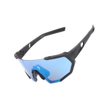 China Outdoor Sport Glass Frame Sports Non-slip Rubber Sunglasses Full 2021 Fashion Brand Glass Bicycle Recycling Custom Outdoor Sunglasses for sale