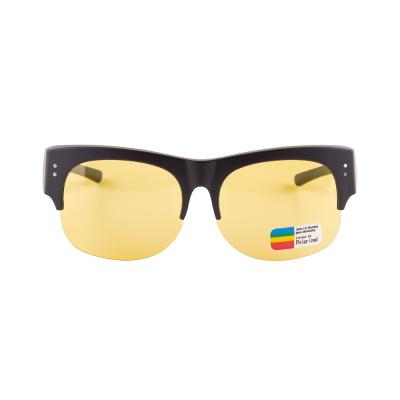 China Fashion Sunglasses Yellow Night Driving Polarized Sunglasses UV400 Polarized Sunglasses for sale