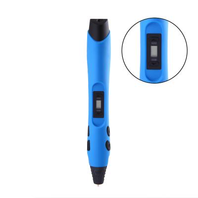 China House Use 3D Pen DIY 3D Printer Magic 3D Pen Printing Pen Kids Educational 3D Pencil With LCD Display for sale