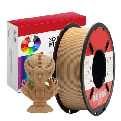 China Cheap Price Multicolor New Model FDM 3D Printer 2021 New Model Wooden Pla Easy Plastic Line 1.75Mm Pla Filament For 3D Printer for sale