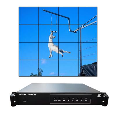 China Support video wall modes 4x4 4x3 3x4 3x3 etc. Education Corkiit 4x4 Video Wall Controller 4K@60hz for sale