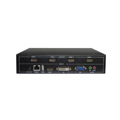 China Video Wall Controller Corkiit Video Wall Controller 1x4 Support IR Control Front Panel Control Max resolution is 1080P@60hz for sale