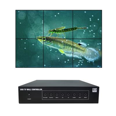 China HDMI Video Wall Controller 2x2 support input VGA dvi hdmi multi usb 2x3 4K@60hz HDMI 2.0 CA23VC4K for sale