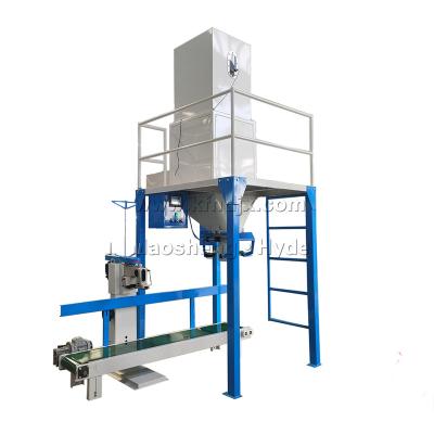 China Automatic Food Scale Packing Machine For Wheat Beans Cleaning Machine Sesame Seed Cleaning Plant With Sewing for sale