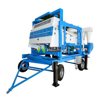 China coffee bean and other high efficient industrial bean seed processing machine flaxseed corn oat barley wheat cleaning machine for sale