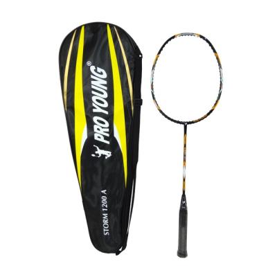 China Without carbon fiber badminton racket portable lightweight good quality badminton racket for sale