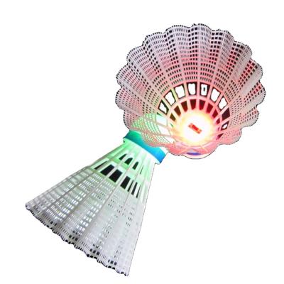 China Player. Nighttime Driving Game Lighting LED Nylon Colorful Indoor Badminton Shuttlecock for sale