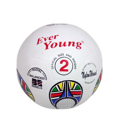 China Customized Cheapest Soft Touch Soccer Ball Rubber Football As Gift for sale