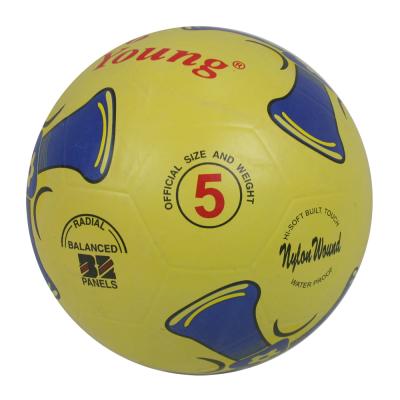 China Proyoung Cheapest Football Soccer Ball Soft Touch And Durable Football With Net And Needle For Team Sports Game for sale