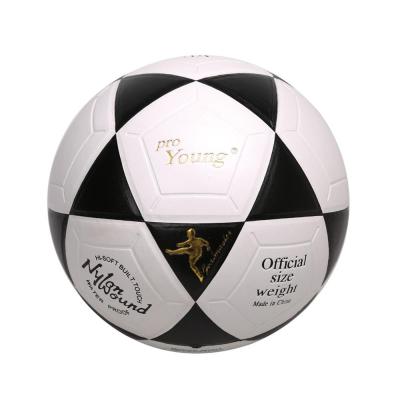 China Cheap Team Sporting Games High Quality Team Sports Soccer Ball Laminated PVC Soccer Size 5 for sale