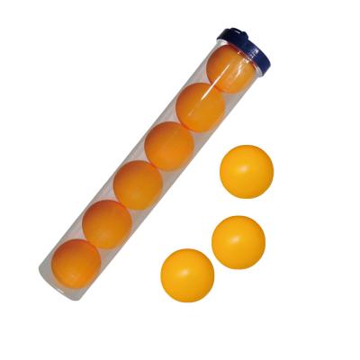 China Ping Pong Game 6pcs Ping Pong Ball Plastic Tube Table Wrapping Tennis Ball for sale