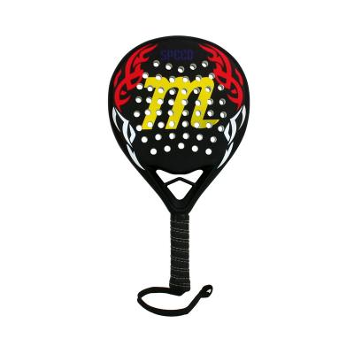 China Lightweight design your own padel racket carbon beach padel racket for sale