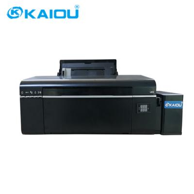 Cina Garment shops KAIOU a4 dtf printer straight to film with l805 print head and high quality for T-shirt printing in vendita