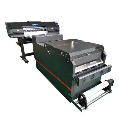 China Garment Shops DTF Printer 60cm Print Area T-shirt Dye Ink Pet Film Industrial Inkjet Printer for sale