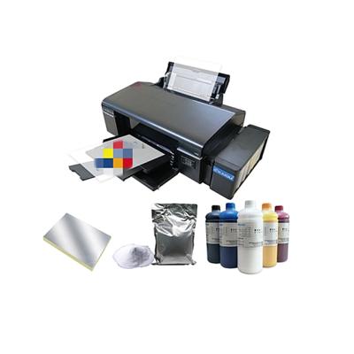 China Garment shops OEM high speed desktop textile garment p600 inkjet a4 dtf film printer with l805 printhead for sale