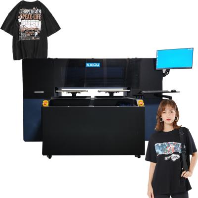 Cina Garment shops Double-platform digital woolen textile cotton A3 A4 dtg printer T-shirt silk printing machine in vendita