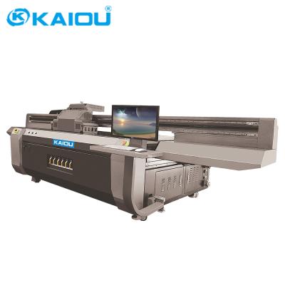 China Phone Shell.Card.Udisk.Mobile Power.Hairpin .personalized Printing Kaiou 2020 New Industrial Large Format Digital UV Flatbed Printer 2513 For Metal Acrylic Wood for sale