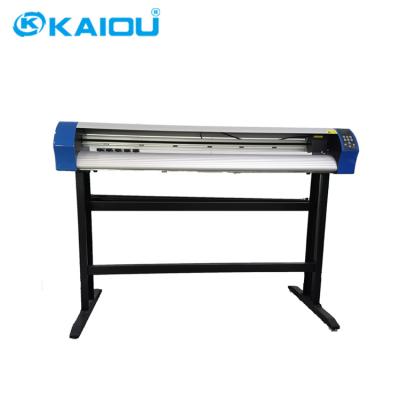 China Kaiou factory price cutting plotter 1.3m CCD camera sticker vinyl cutter plotter of machinery repair shops for sale