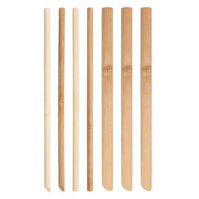 China 100% Eco-Friendly Biodegradable Boba Fiber Eco-Friendly Disposable Bamboo Straws for sale