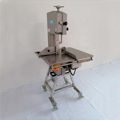 China Hot Selling Tabletop Electric Frozen Butcher Saw Machines Meat Cutting Machine Bone Meat Processing Plants for sale