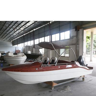 China Keshang 16ft Luxury Yacht Fiberglass Boat B480 Luxury Yacht Fiberglass For Sale for sale