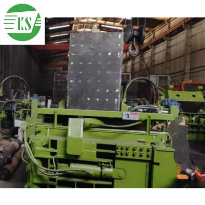 China Building Material Shops YJ-300 Vertical Scrap Metal Compactor Baler 2500*1500*1200mm Material Packing Machine Baler Carton for sale