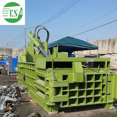 China Construction material shops YJ-300 baler machine 2500*1500*1200mm scrap metal compactor baler material packing machine for sale