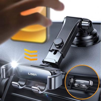 China Lisen Adjustable Air Vent Cell Phone Holder for Car with Up to 6