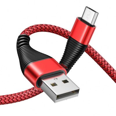 China Lisen USB Cable Charger MP3/MP4 Player 3.3ft 6.6ft 3A Nylon Braided 10ft For Mobile Phone Cable 1m 2m 3m Data Charger Cable USB Charging Cord for sale