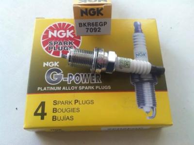 China Durable Ngk Platinum Spark Plug BKR6EGP 7092 TOYOTA LEXUS SUBARU MITSUBISHI for sale