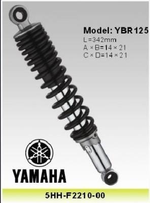 Κίνα Απορροφητής κλονισμού μοτοσικλετών Yamaha Ybr125, μέρη μηχανών της Βραζιλίας Yamaha, κλονισμοί 5HH-F2210-00 342mm προς πώληση