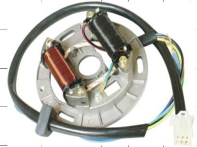 China Stator Suzuki AX100 Motorcycle Magneto Coil 2 Coils Estator for sale