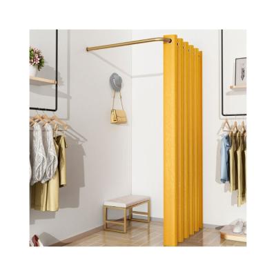 China Clothing Store Best Selling Free Standing Rooms Locker Changing Glas Door Changing Room for sale