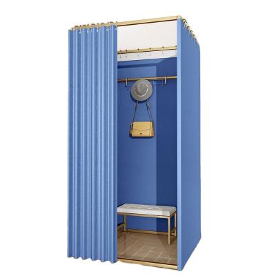 China Hot Sale Bridal Movable Changing Room Store Movable Clothing Store Fitting Room for sale