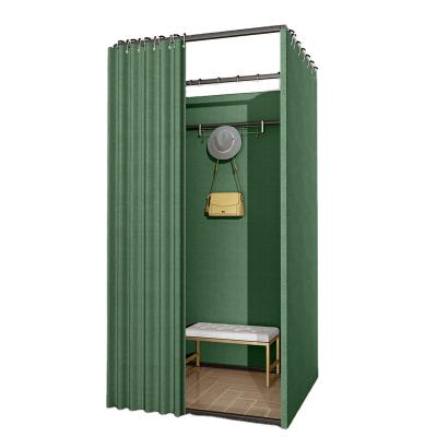 China Good Quality Clothing Store Sport Changing Dressing Fitting Room In Movable for sale