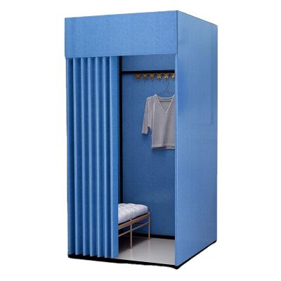 China Wholesale Clothing Store Online Changing Simple Fit Mobile Cloakroom for sale