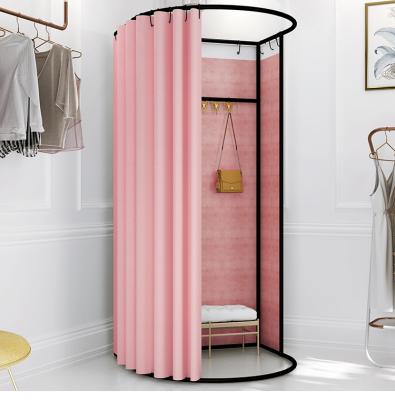 China Shopping Malls Good Quality Wall Mounted Dressing Room Foldable Dressing Room for sale