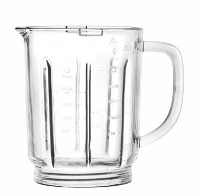 China Simply 22(510) parts of a 1.75L blender manufacture cheap glass jars wholesale posacenere for sale