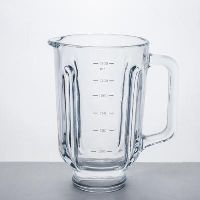 China Factory Price Sanyo 999 Blender Glass Parts 1.5 L posacenere (de vaso de vidrio spare blender jar blender glass parts for sale