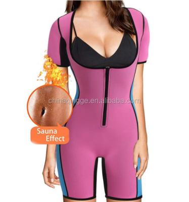 China Antibacterial Women's Full Body Weight Loss Suit Sport Neoprene Sauna Suit for sale